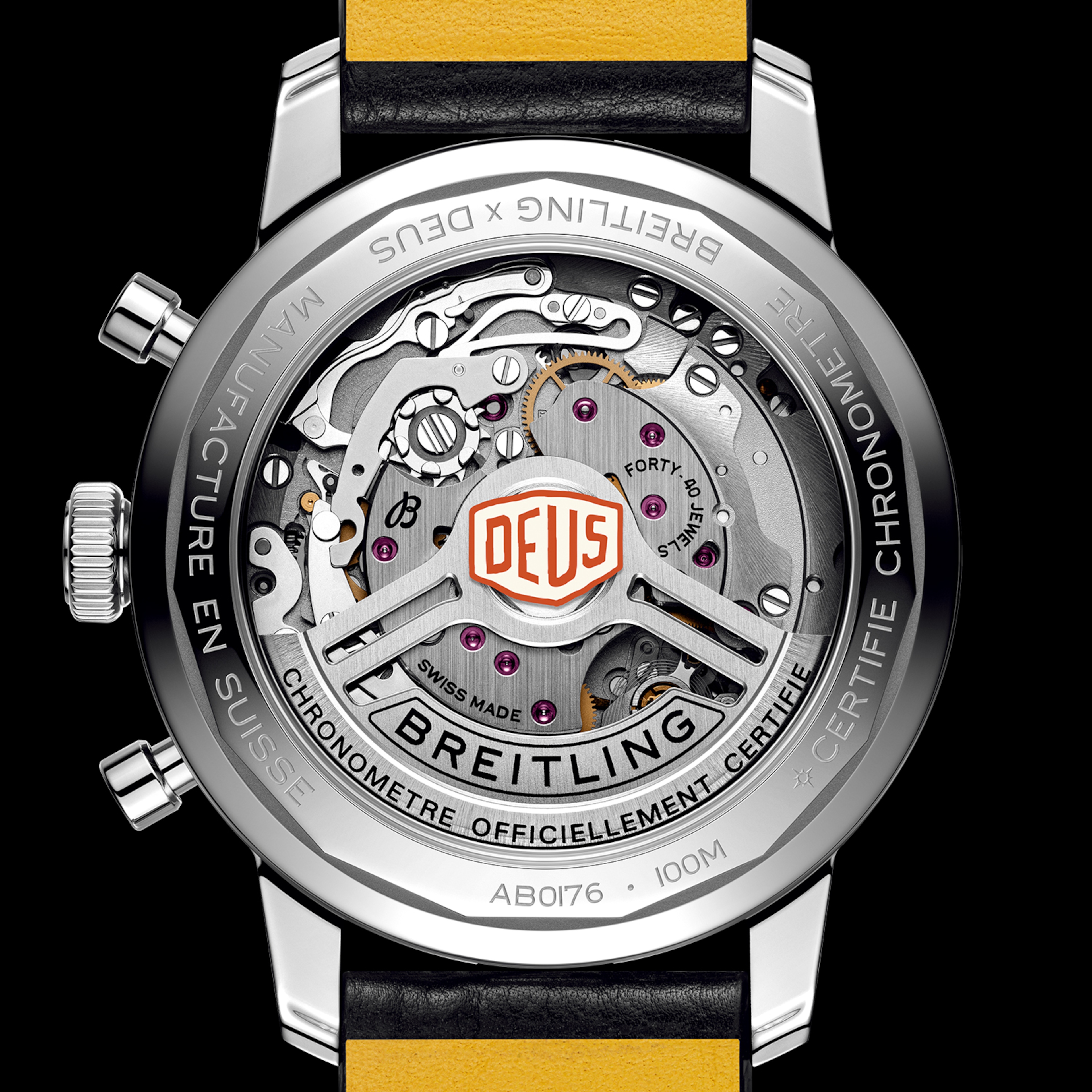 THE BREITLING MANUFACTURE CALIBER 01