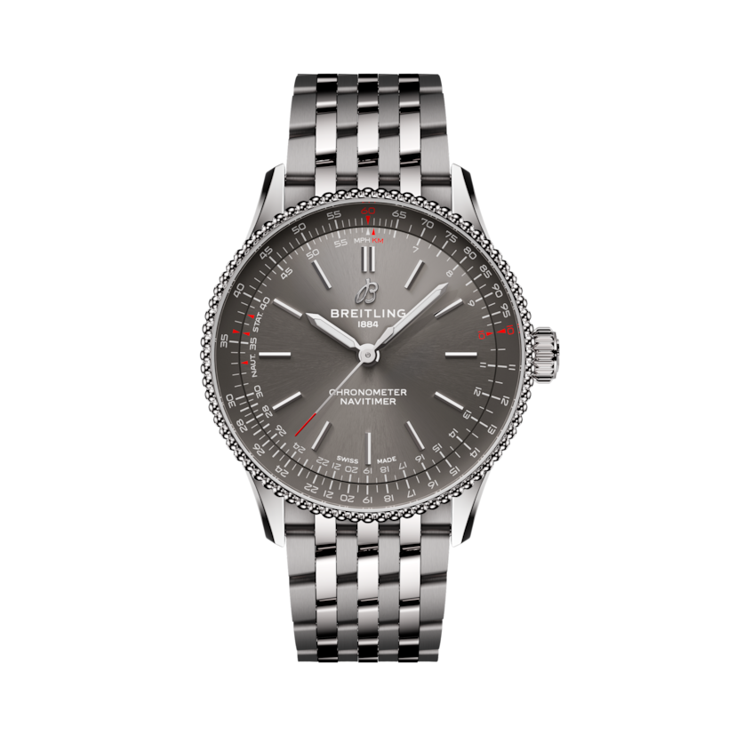 Navitimer Automatic 36自動航空腕錶 煙灰 | V-DIAL-COLOR-5664 dial, A17327381B1A1