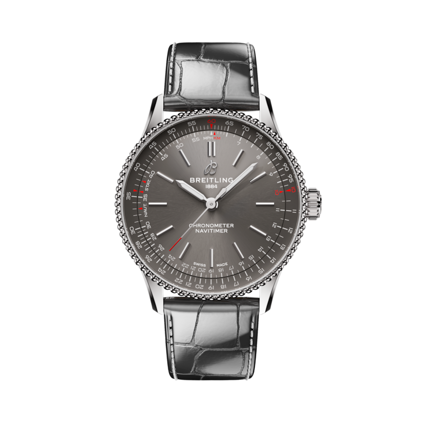 Navitimer Automatic 36自動航空腕錶 煙灰 | V-DIAL-COLOR-5664 dial, A17327381B1P1