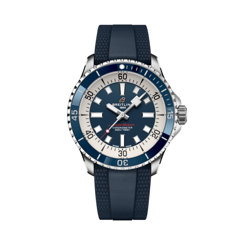 Superocean Automatic 42超級海洋自動腕錶 藍 | V-DIAL-COLOR-5714 dial, A17375E71C1S1