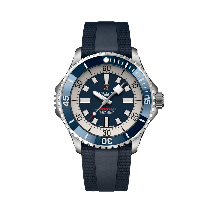 Superocean Automatic 46超級海洋自動腕錶 藍 | V-DIAL-COLOR-5714 dial, A17378E71C1S1