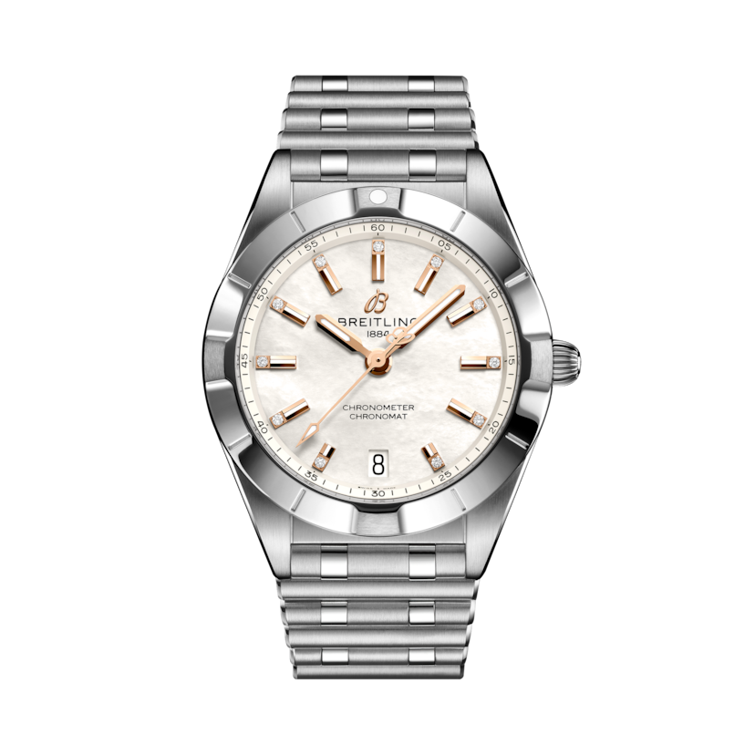 Chronomat 32機械計時腕錶 珍珠貝母 | V-DIAL-COLOR-5791 dial, A77310101A4A1