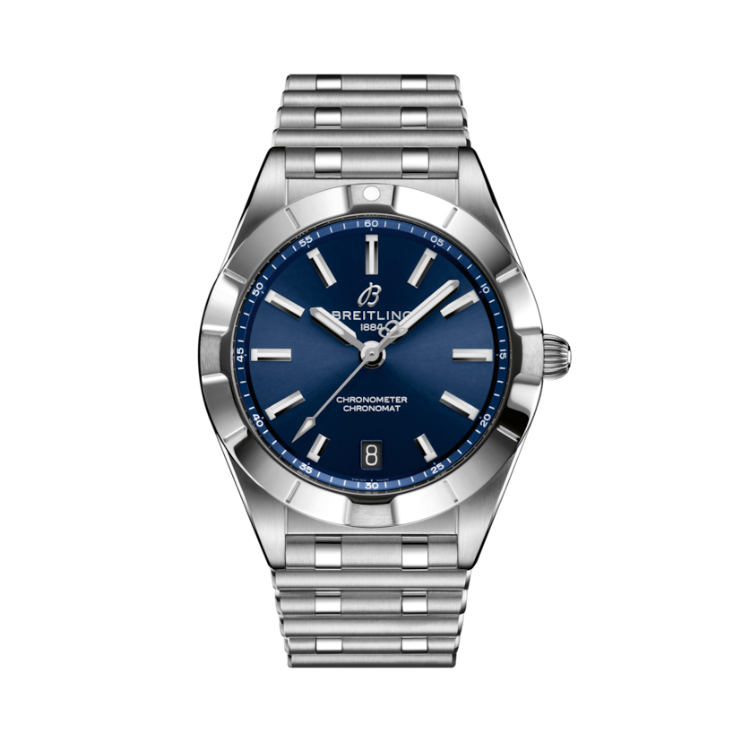 Chronomat 32機械計時腕錶 藍 | V-DIAL-COLOR-5714 dial, A77310101C1A1