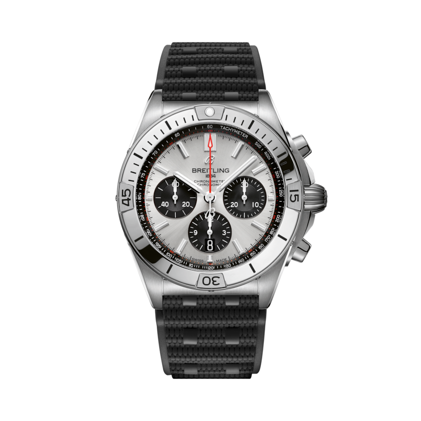 Chronomat B01 42機械計時腕錶 銀色 | V-DIAL-COLOR-5843 dial, AB0134101G1S2