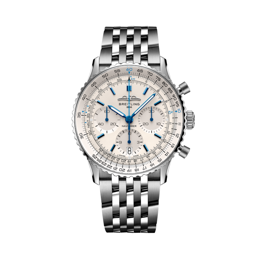 Navitimer B01 Chronograph 41航空計時腕錶 奶油色 | V-DIAL-COLOR-5842 dial, AB0139A71G1A1