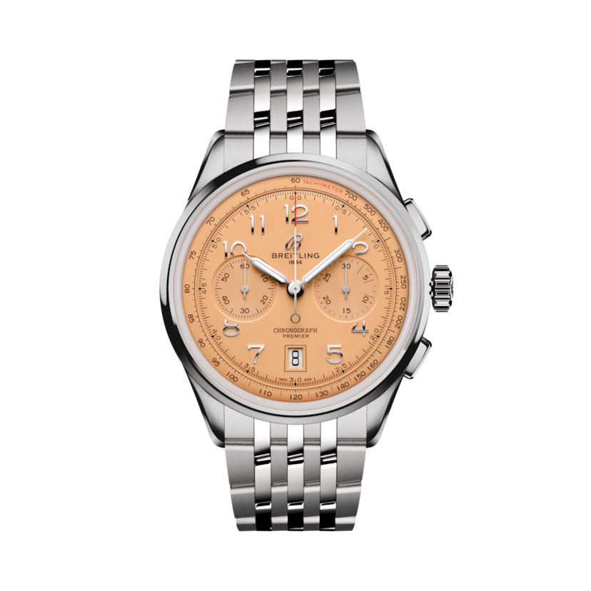 Premier B01 Chronograph 42計時腕錶 铜色 | V-DIAL-COLO-999 dial, AB0145331K1A1