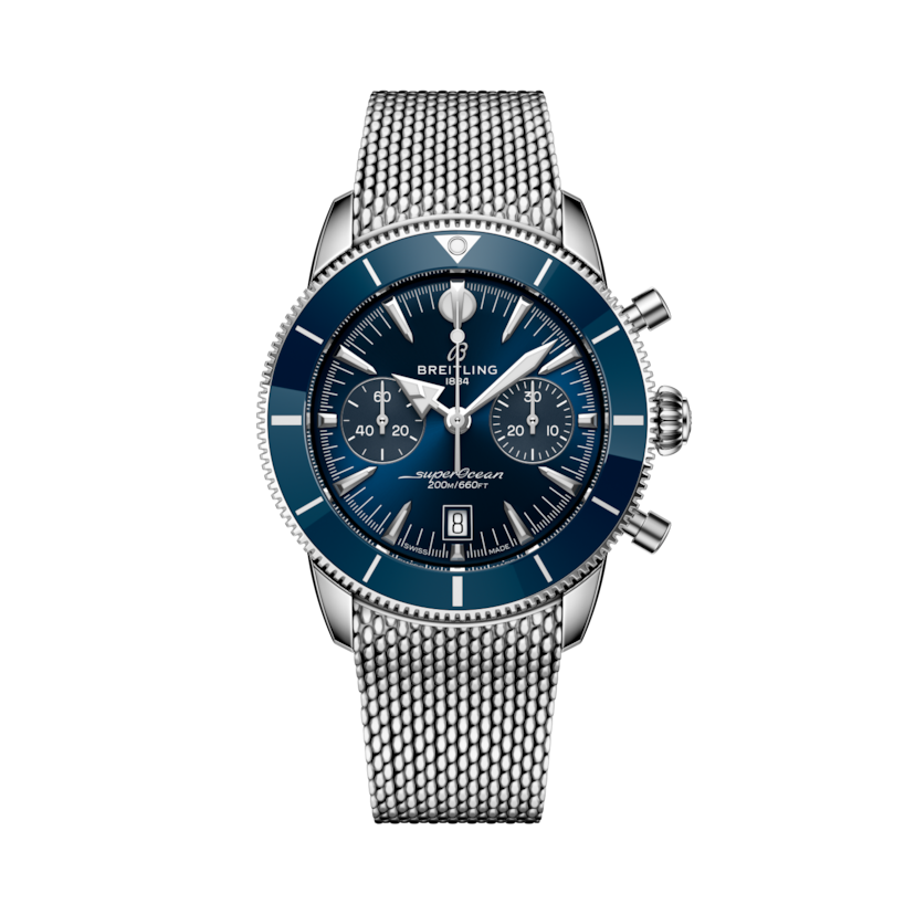 Superocean Heritage B01 Chronograph 42超級海洋文化計時腕錶 藍 | V-DIAL-COLOR-5714 dial, AB0156161C1A1