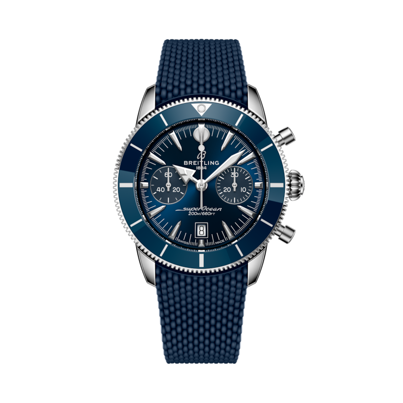 Superocean Heritage B01 Chronograph 42超級海洋文化計時腕錶 藍 | V-DIAL-COLOR-5714 dial, AB0156161C1S1