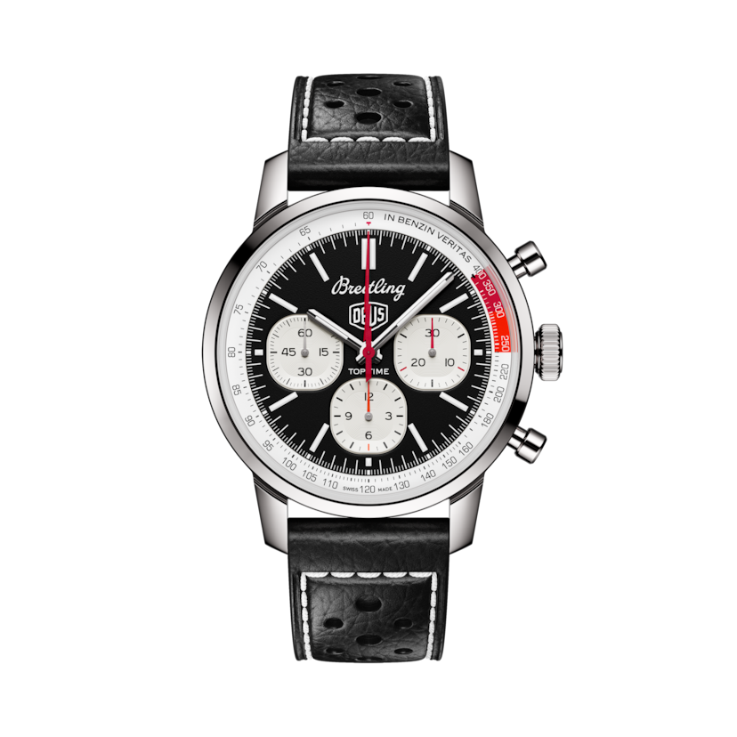 Top Time B01系列Deus腕錶 黑色 | V-DIAL-COLOR-5686 dial, AB01765A1B1X1