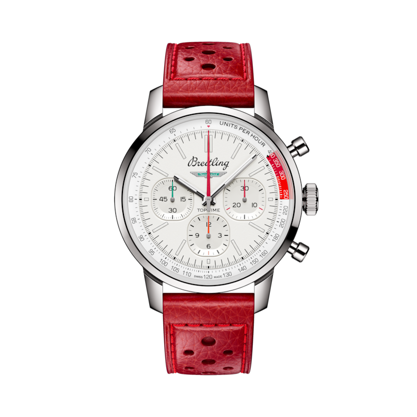 Top Time B01系列Ford Thunderbird腕錶 白色 | V-DIAL-COLOR-5926 dial, AB01766A1A1X1