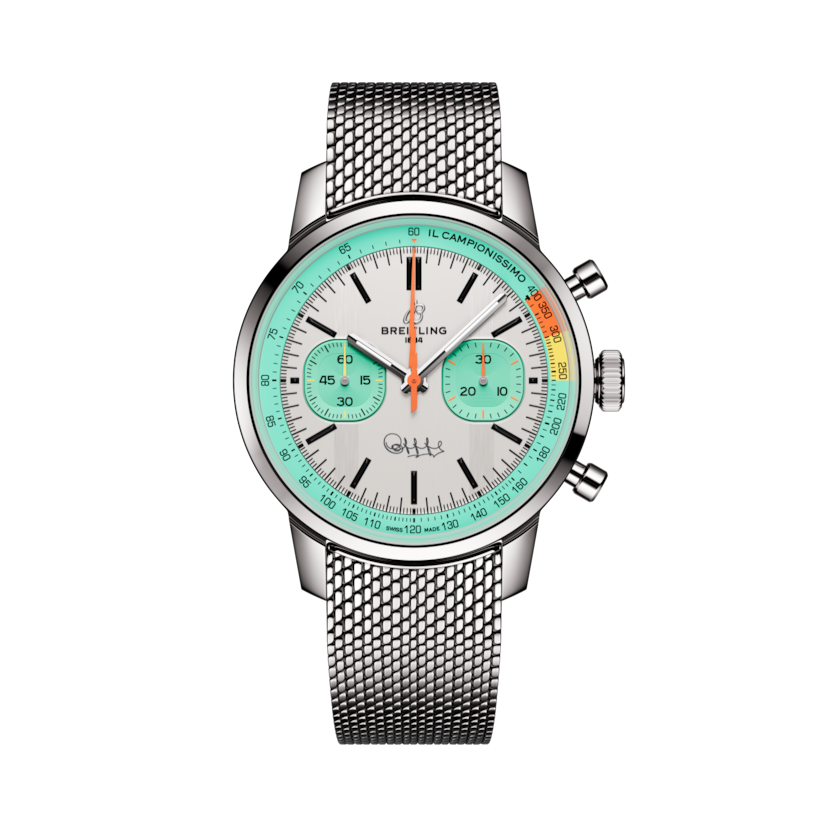Top Time B01 Fausto Coppi 白色 | V-DIAL-COLOR-5926 dial, AB01768A1A1A1