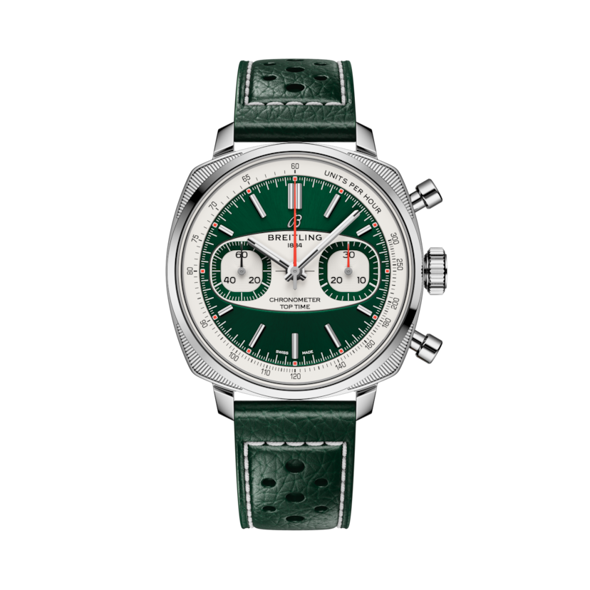 Top Time B01系列Racing 綠色 | V-DIAL-COLOR-5765 dial, AB01771A1L1X1