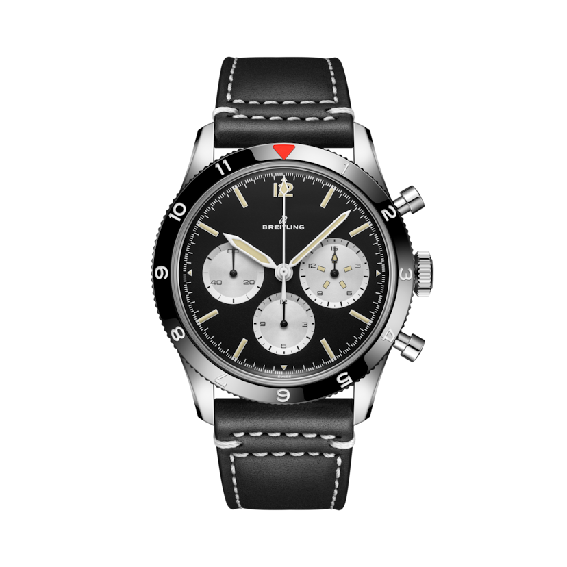 AVI Ref. 765 1964 Re-Edition 黑色 | V-DIAL-COLOR-5686 dial, AB09451A1B1X1