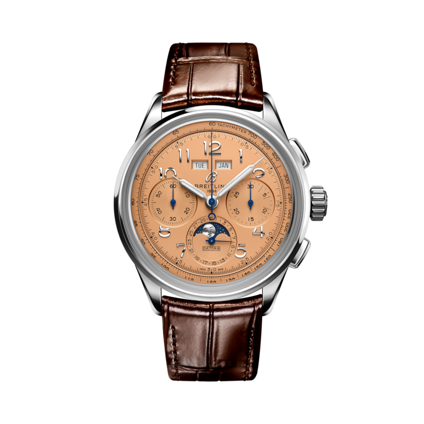 Premier B25 Datora 42計時腕錶 铜色 | V-DIAL-COLO-999 dial, AB2510201K1P1