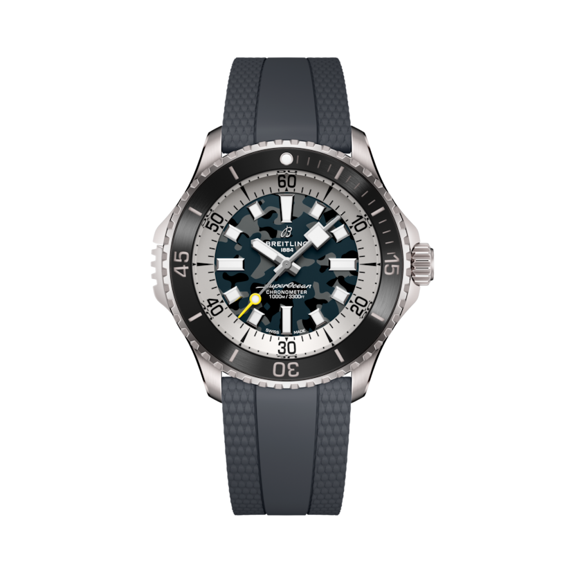 Superocean Automatic 46 Super Diver超級海洋自動機械46超級潛水員腕錶 黑色 | V-DIAL-COLOR-5686 dial, E10379351B1S1