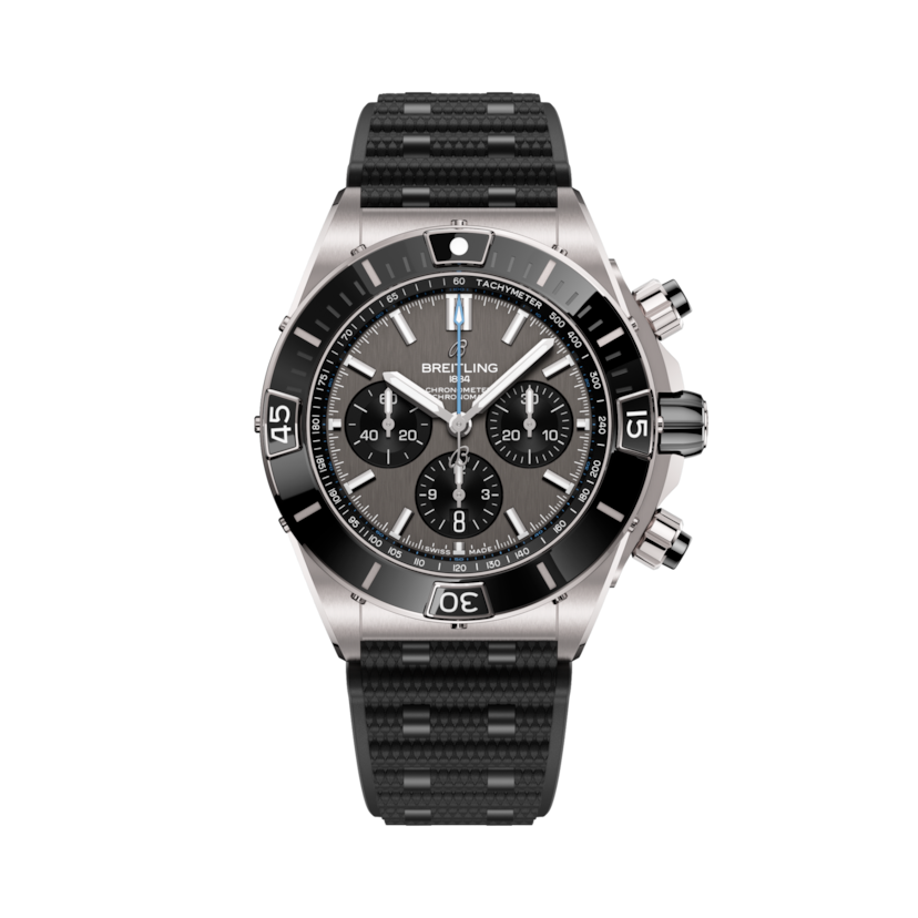 Super Chronomat超級機械計時B01腕錶44 煙灰 | V-DIAL-COLOR-5664 dial, EB0136251M1S1