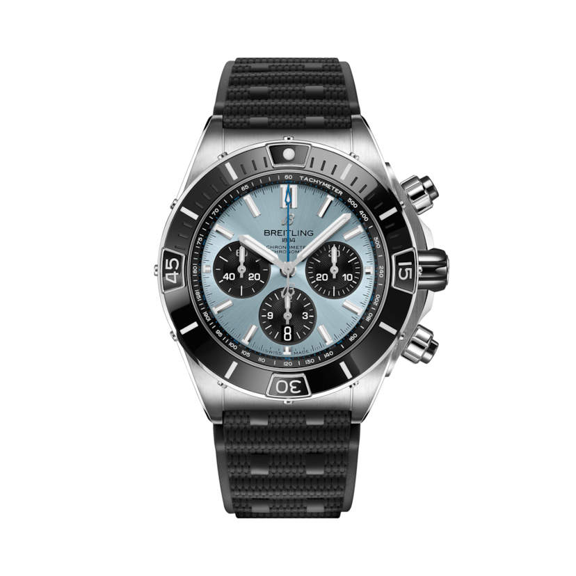 Super Chronomat超級機械計時B01腕錶44 冰藍 | V-DIAL-COLOR-1111 dial, PB0136251C1S1