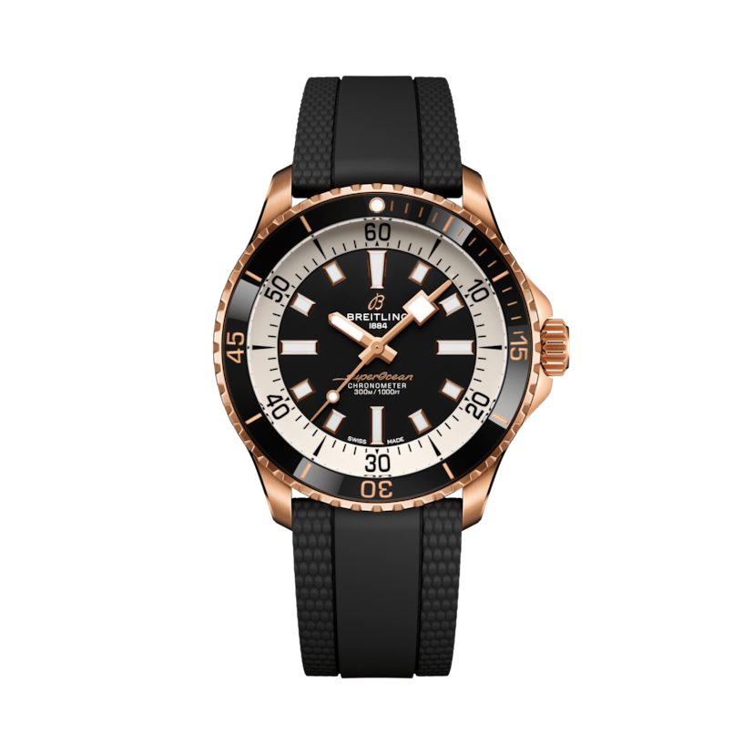 Superocean Automatic 42超級海洋自動腕錶 黑色 | V-DIAL-COLOR-5686 dial, R17375211B1S1