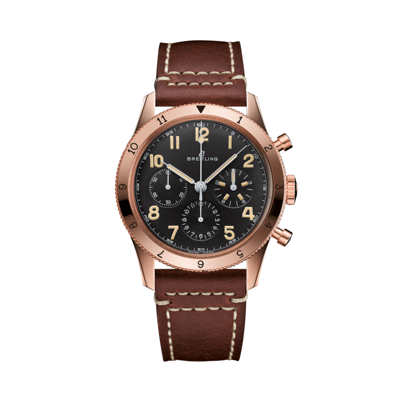 AVI 1953 Edition 航空計時腕錶 黑色 | V-DIAL-COLOR-5686 dial, RB0920131B1X1