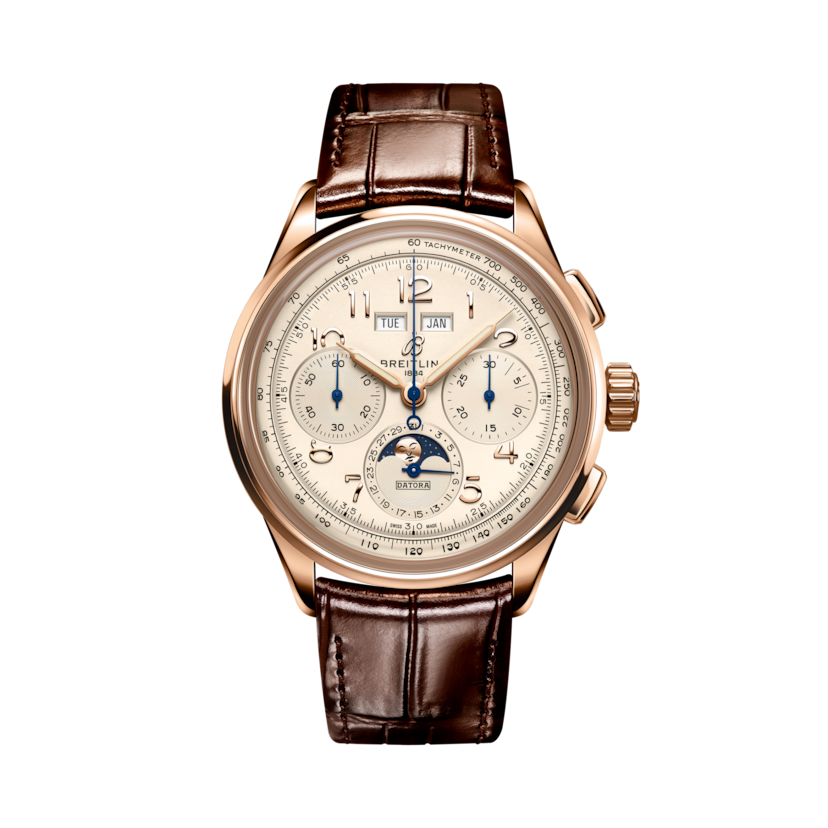 Premier B25 Datora 42計時腕錶 奶油色 | V-DIAL-COLOR-5842 dial, RB2510371G1P1